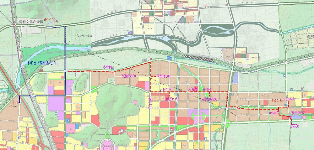 棗莊“零碳智谷”產城融合示范區(qū)蒸汽供熱保障項目（蒸汽管網）
